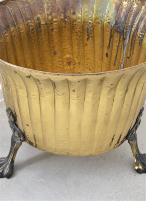 English Brass Jardiniere 